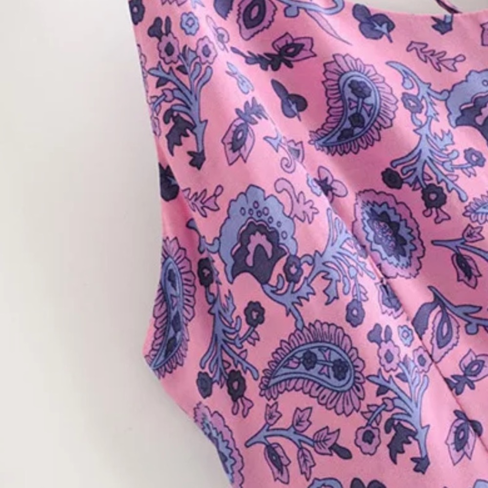 Journey Print Gypsy Spaghetti Maxi - Picture 10 of 13